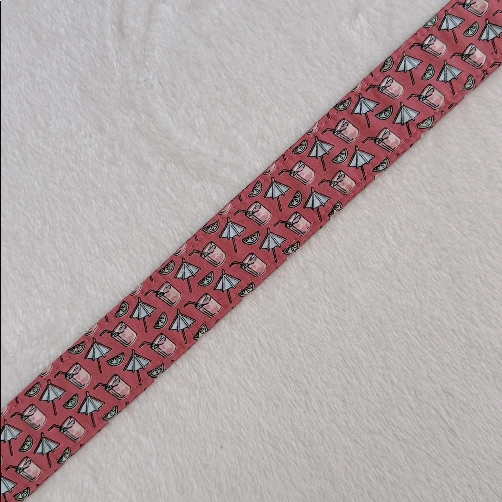 Vineyard Vines | Cocktail Drink Umbrella Classic D-Ring Cotton Ribbon Belt (S) - Picture 12 of 14